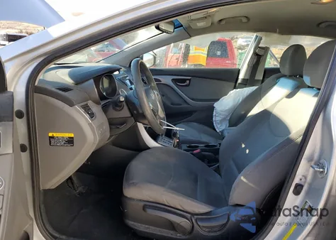 2013 Hyundai Elantra Gls from USA, damaged, VIN 5NPDH4AE7DH449843